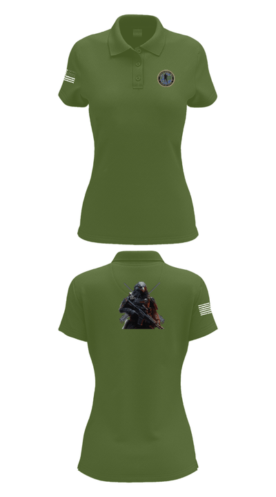 Center for Security Forces Detachment Chesapeake 88189039 Women's Short Sleeve Performance Polo  - 52