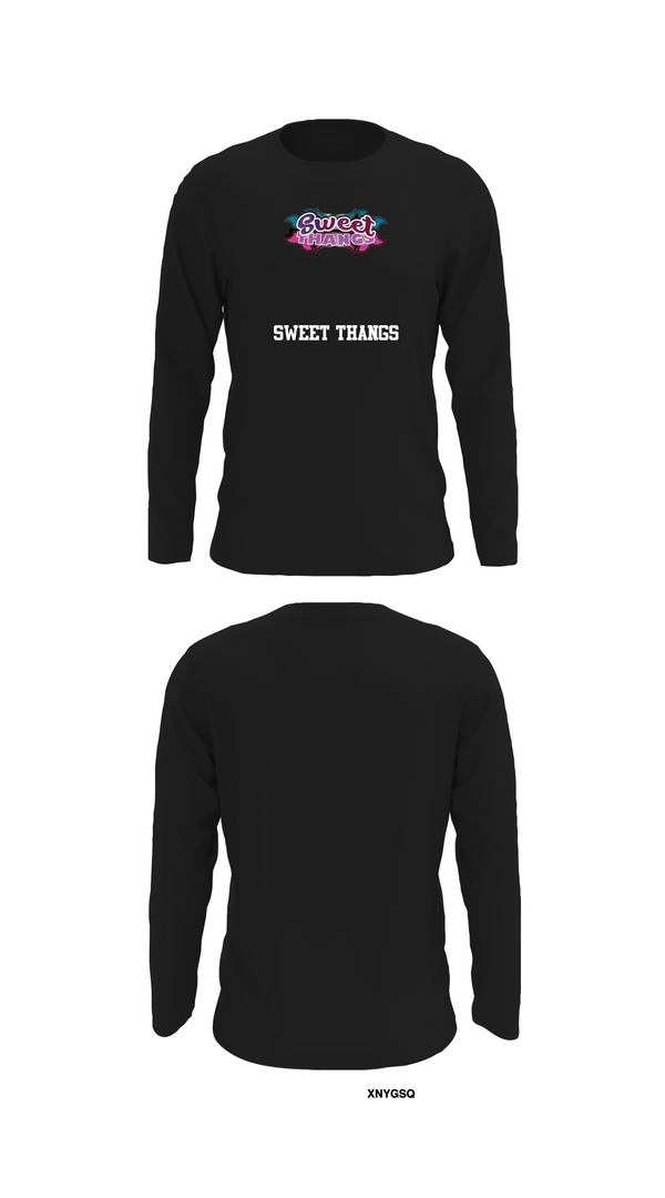 Long Sleeve Performance Shirt, Sweet Thangs, , Teamtime, Team time, sublimation, custom sports apparel, team uniforms, spirit wear, spiritwear, sports uniforms, custom shirts, team store, custom team store, fundraiser sports, apparel fundraiser