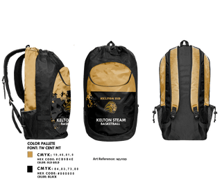 Gear Bag, Kelton STEAM Academy Basketball, Women's Basketball, Teamtime, Team time, sublimation, custom sports apparel, team uniforms, spirit wear, spiritwear, sports uniforms, custom shirts, team store, custom team store, fundraiser sports, apparel fundraiser