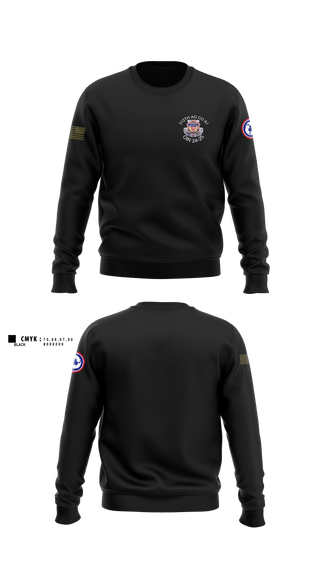 Crew Neck Sweatshirt, 312th HR CO, A1 Postal, Army, Teamtime, Team time, sublimation, custom sports apparel, team uniforms, spirit wear, spiritwear, sports uniforms, custom shirts, team store, custom team store, fundraiser sports, apparel fundraiser