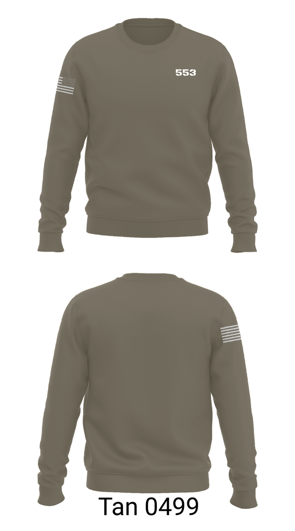 Crew Neck Sweatshirt, 553, Army, Teamtime, Team time, sublimation, custom sports apparel, team uniforms, spirit wear, spiritwear, sports uniforms, custom shirts, team store, custom team store, fundraiser sports, apparel fundraiser