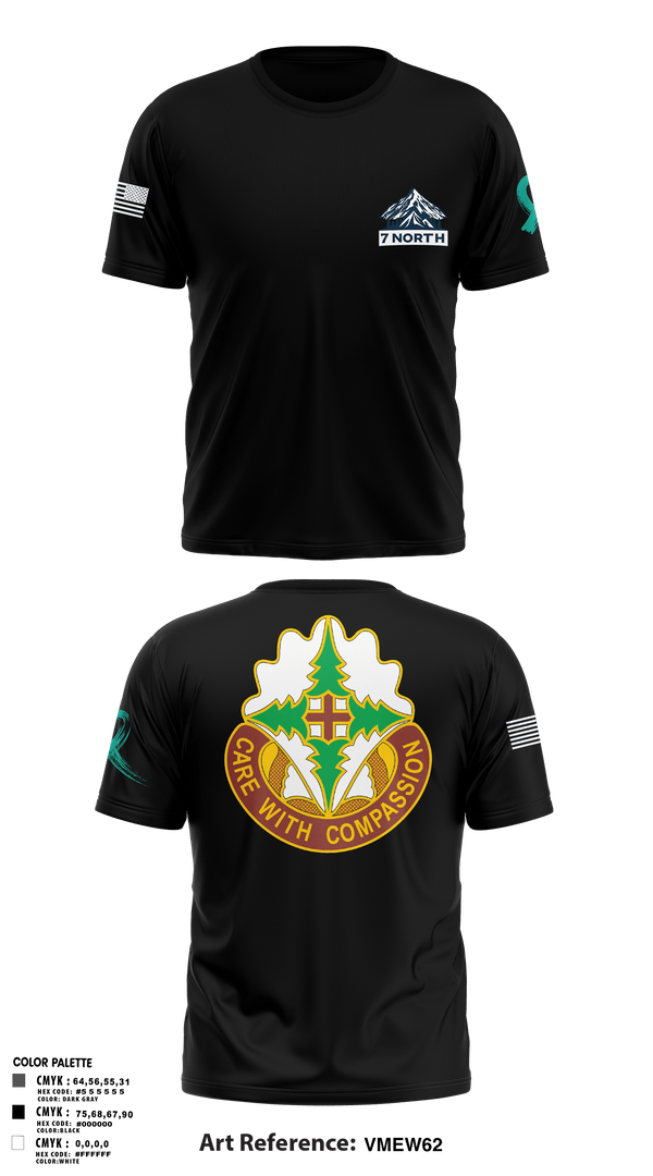 Old School Cotton Feel Shirt, 627th Hospital Center, Army, Teamtime, Team time, sublimation, custom sports apparel, team uniforms, spirit wear, spiritwear, sports uniforms, custom shirts, team store, custom team store, fundraiser sports, apparel fundraiser