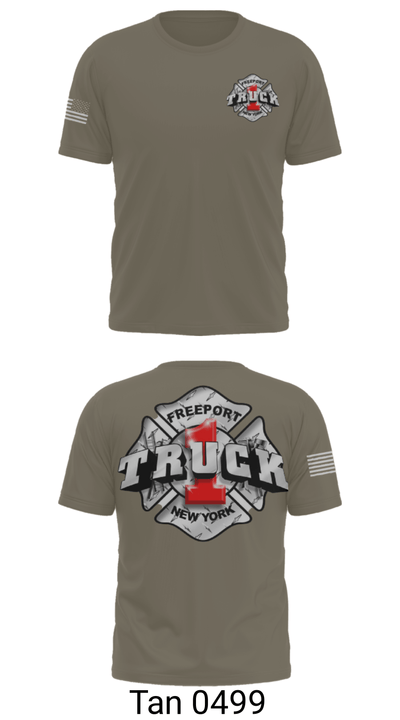 Truck 1 23787663 Short Sleeve Performance Shirt - 38