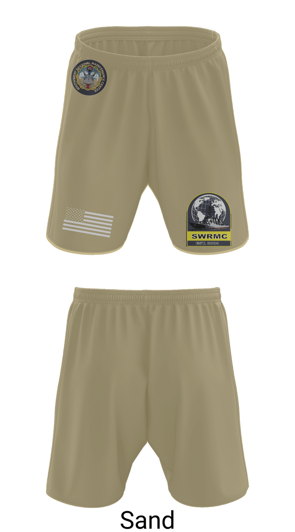 Athletic Shorts With Pockets, Swrmc, Navy, Teamtime, Team time, sublimation, custom sports apparel, team uniforms, spirit wear, spiritwear, sports uniforms, custom shirts, team store, custom team store, fundraiser sports, apparel fundraiser