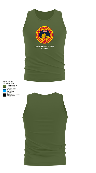 Lancaster County Young Marines 89976049 Tank Top - 59