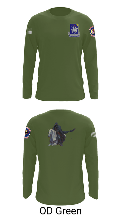 160th SOAR (A) 66600205 Long Sleeve Performance Shirt 46