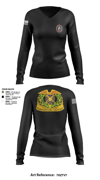 Womens Long Sleeve Vneck Shirt, ALC, Army, Teamtime, Team time, sublimation, custom sports apparel, team uniforms, spirit wear, spiritwear, sports uniforms, custom shirts, team store, custom team store, fundraiser sports, apparel fundraiser