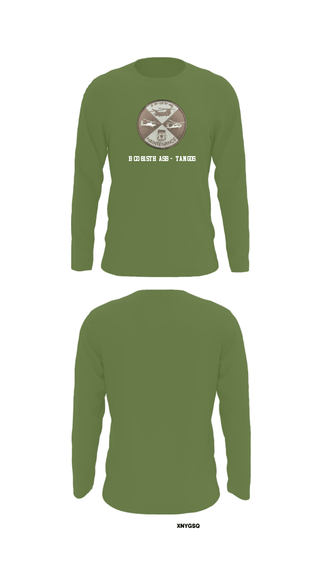 Long Sleeve Performance Shirt, B Co 615th ASB - Tangos, Army, Teamtime, Team time, sublimation, custom sports apparel, team uniforms, spirit wear, spiritwear, sports uniforms, custom shirts, team store, custom team store, fundraiser sports, apparel fundraiser
