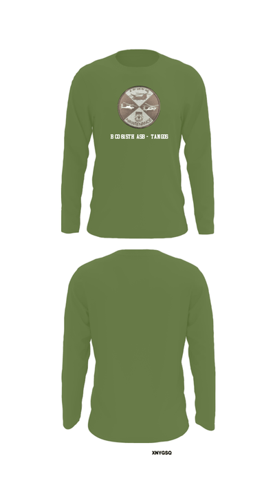 B Co 615th ASB - Tangos 38236769 Long Sleeve Performance Shirt - 52