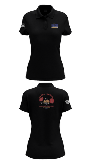 Womens Short Sleeve Performance Polo, Upper Merion, , Teamtime, Team time, sublimation, custom sports apparel, team uniforms, spirit wear, spiritwear, sports uniforms, custom shirts, team store, custom team store, fundraiser sports, apparel fundraiser