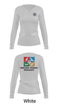 Nuisance Wildlife Specialist 50727946 Women's Long Sleeve V-neck Shirt -1 16