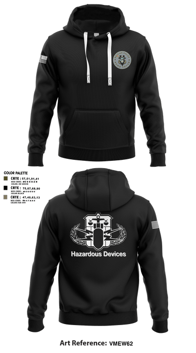 Raleigh Police Bomb Squad 92795368 Hoodie - 5