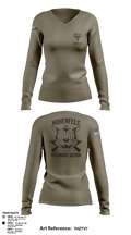 Hohenfels VTF 55832248 Women's Long Sleeve V-neck Shirt -1 10