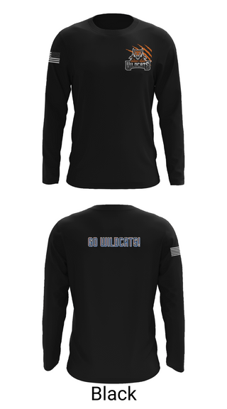 Long Sleeve Performance Shirt, Smokey Road Middle School Basketball, Women's Basketball, Teamtime, Team time, sublimation, custom sports apparel, team uniforms, spirit wear, spiritwear, sports uniforms, custom shirts, team store, custom team store, fundraiser sports, apparel fundraiser