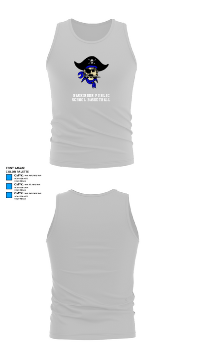 Hankinson Public School Basketball 53290761 Tank Top - 13