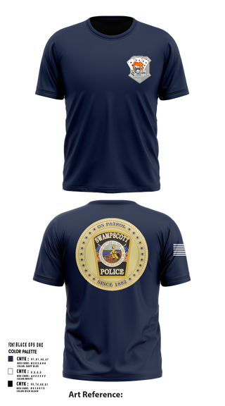 Short Sleeve Performance Shirt, Swampscott Police, Police, Teamtime, Team time, sublimation, custom sports apparel, team uniforms, spirit wear, spiritwear, sports uniforms, custom shirts, team store, custom team store, fundraiser sports, apparel fundraiser