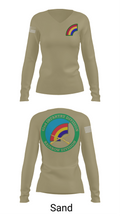 42nd ID 48314623 Women's Long Sleeve V-neck Shirt - 97