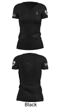 Oklahoma State University Ranger Challenge 45471102 Women's Short Sleeve V-neck Shirt - 28