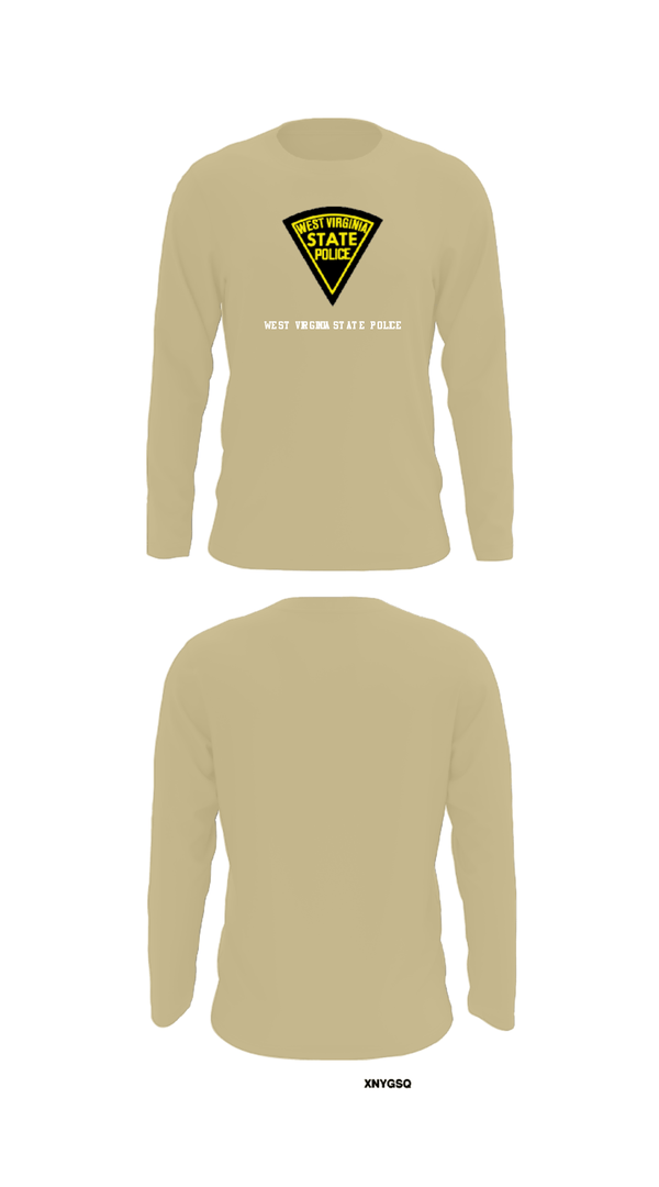 Long Sleeve Performance Shirt, West Virginia State Police, Police, Teamtime, Team time, sublimation, custom sports apparel, team uniforms, spirit wear, spiritwear, sports uniforms, custom shirts, team store, custom team store, fundraiser sports, apparel fundraiser