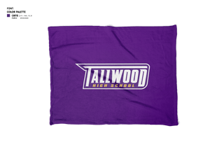 Blanket, Tallwood Track & Field, Cross Country, Teamtime, Team time, sublimation, custom sports apparel, team uniforms, spirit wear, spiritwear, sports uniforms, custom shirts, team store, custom team store, fundraiser sports, apparel fundraiser