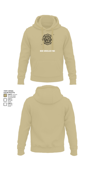 Hoodie, Ben Wheeler Fire, Fire Department, Teamtime, Team time, sublimation, custom sports apparel, team uniforms, spirit wear, spiritwear, sports uniforms, custom shirts, team store, custom team store, fundraiser sports, apparel fundraiser