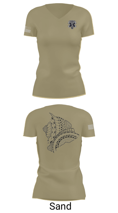 MEDICS 62567766 Women's Short Sleeve V-neck Shirt - 83