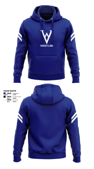 Winfield Youth Wrestling Club 41902136 Hoodie - 4