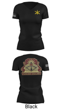 BTRY-B 1/188th 96332158 Women's Short Sleeve V-neck Shirt - 27