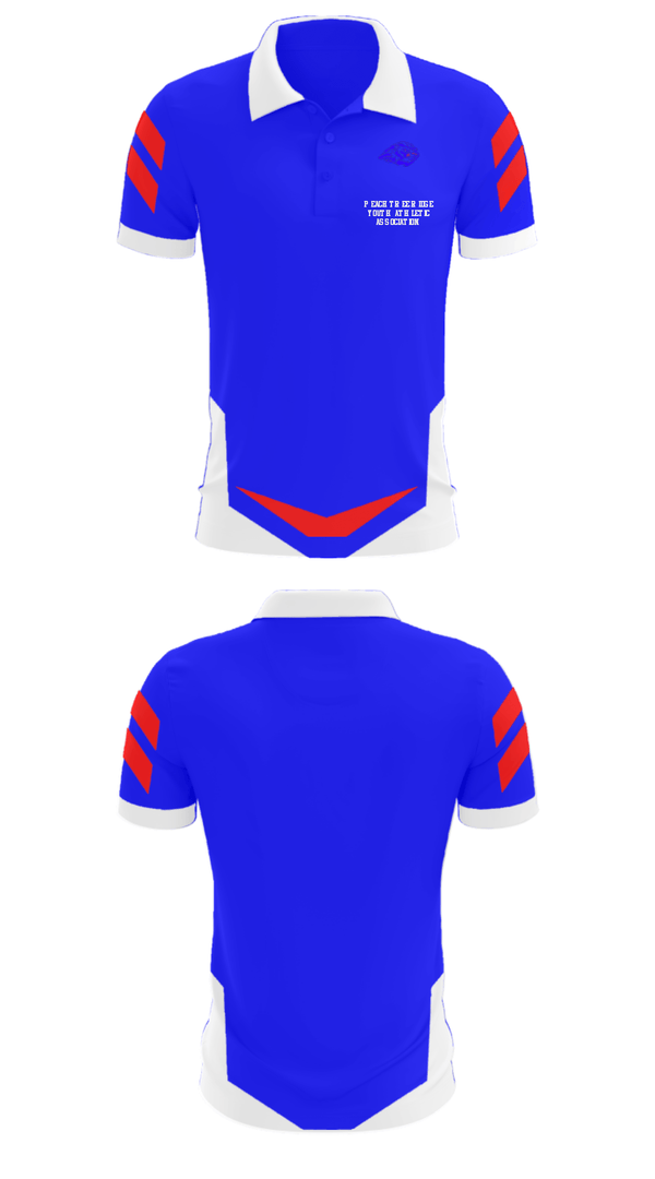 Short Sleeve Performance Polo, Peachtree Ridge Youth Athletic Association, Men's Basketball, Teamtime, Team time, sublimation, custom sports apparel, team uniforms, spirit wear, spiritwear, sports uniforms, custom shirts, team store, custom team store, fundraiser sports, apparel fundraiser