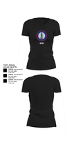 Ben 95091328 Women's Short Sleeve V-neck Shirt - 23