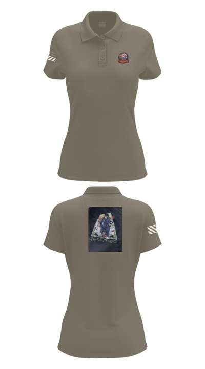 AIMD IWAKUNI 84640039 Women's Short Sleeve Performance Polo  - 71