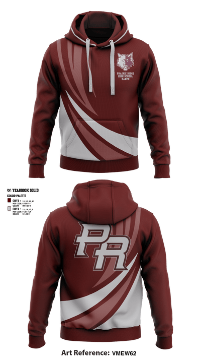 Prairie Ridge High School Dance 12250587 Hoodie - 1
