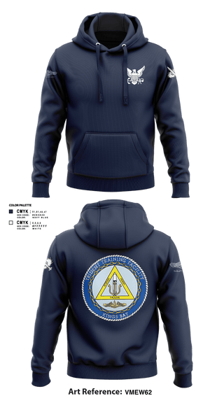Hoodie, TRIDENT TRAINING FACILITY, Navy, Teamtime, Team time, sublimation, custom sports apparel, team uniforms, spirit wear, spiritwear, sports uniforms, custom shirts, team store, custom team store, fundraiser sports, apparel fundraiser