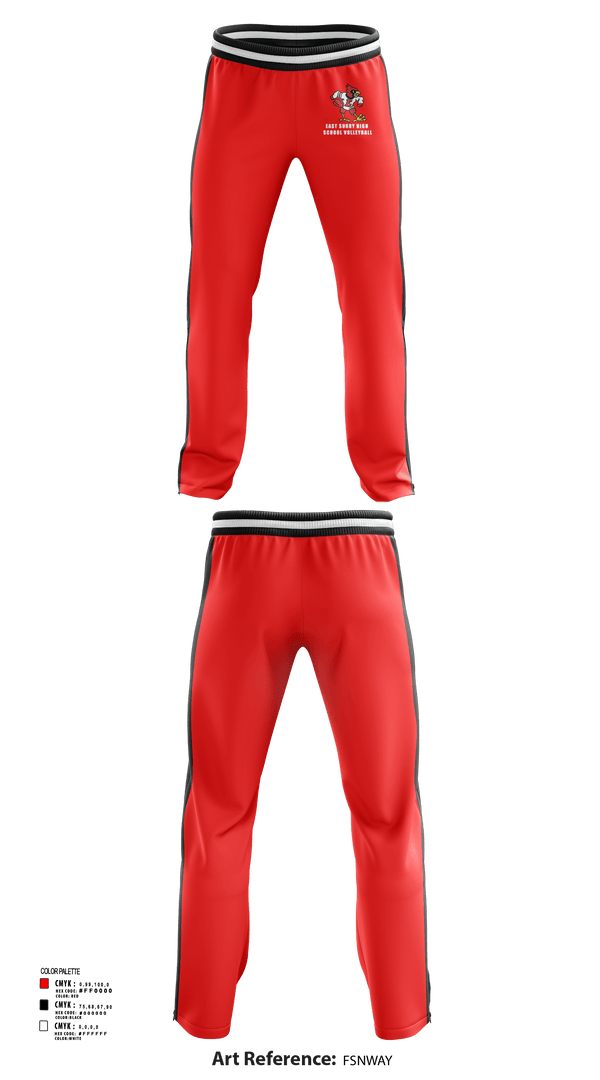 Sweatpants, East Surry High School Volleyball, Women's Volleyball, Teamtime, Team time, sublimation, custom sports apparel, team uniforms, spirit wear, spiritwear, sports uniforms, custom shirts, team store, custom team store, fundraiser sports, apparel fundraiser