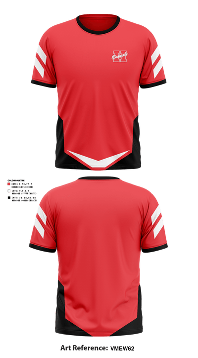 Hope High School Golf 9572589 Short Sleeve Performance Shirt - 1