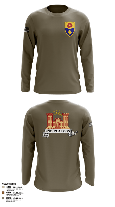 649 ENG CO649 ENG CO 61246639 Long Sleeve Performance Shirt - 6