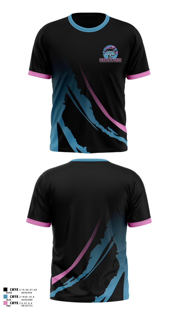 Short Sleeve Performance Shirt, SearchNSeize, Swimming, Teamtime, Team time, sublimation, custom sports apparel, team uniforms, spirit wear, spiritwear, sports uniforms, custom shirts, team store, custom team store, fundraiser sports, apparel fundraiser