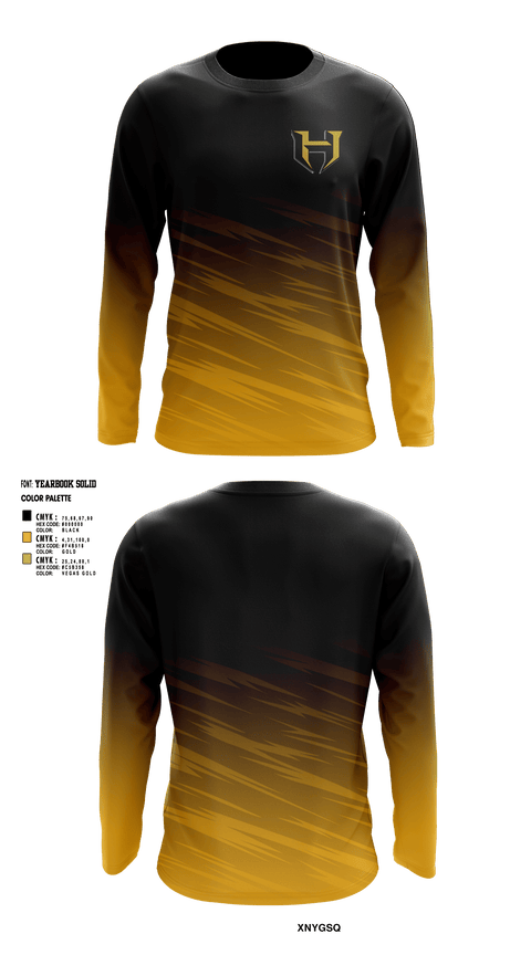 Long Sleeve Performance Shirt, Hubbard High School Cross Country, Cross Country, Teamtime, Team time, sublimation, custom sports apparel, team uniforms, spirit wear, spiritwear, sports uniforms, custom shirts, team store, custom team store, fundraiser sports, apparel fundraiser