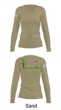 The Legion 97243463 Women's Long Sleeve V-neck Shirt - 97