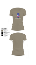 11th ABN DIV WO 32210325 Women's Short Sleeve V-neck Shirt - 64