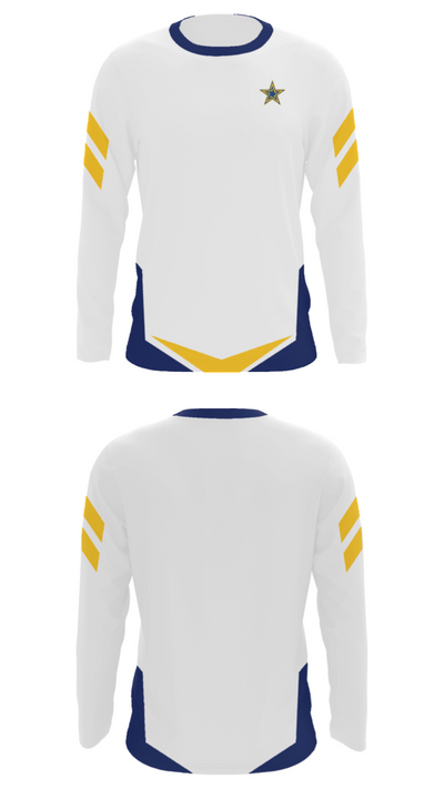 Dominican University Baseball 77133592 Long Sleeve Performance Shirt - 33