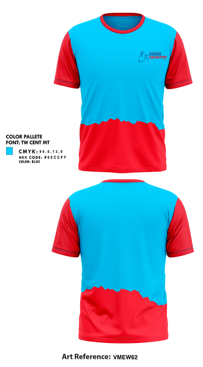 San Gabriel Matadors 67325166 Short Sleeve Performance Shirt - 1