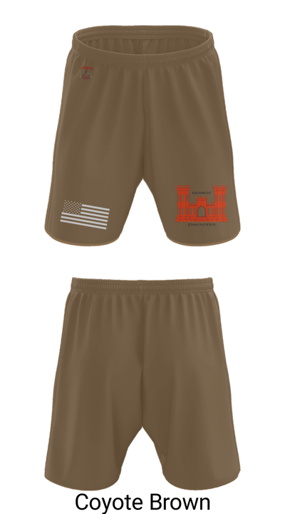 1138th SAPPER Company 17190098 Athletic Shorts With Pockets - 17