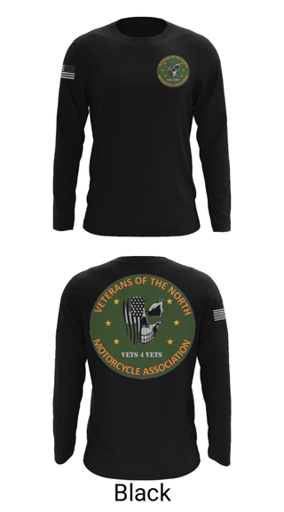 Long Sleeve Performance Shirt, Veterans of the North, , Teamtime, Team time, sublimation, custom sports apparel, team uniforms, spirit wear, spiritwear, sports uniforms, custom shirts, team store, custom team store, fundraiser sports, apparel fundraiser