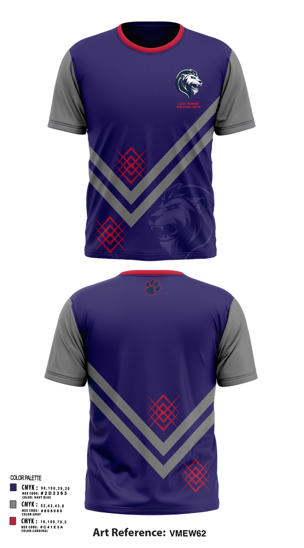 Short Sleeve Performance Shirt, Lacey Township High School Soccer, Men's Soccer, Teamtime, Team time, sublimation, custom sports apparel, team uniforms, spirit wear, spiritwear, sports uniforms, custom shirts, team store, custom team store, fundraiser sports, apparel fundraiser
