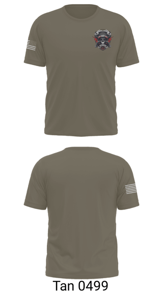 Old School Cotton Feel Shirt, 527th MP CO, Army, Teamtime, Team time, sublimation, custom sports apparel, team uniforms, spirit wear, spiritwear, sports uniforms, custom shirts, team store, custom team store, fundraiser sports, apparel fundraiser
