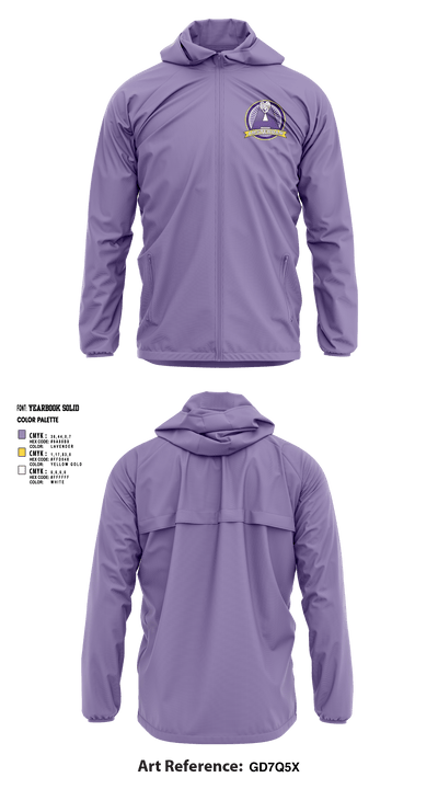 Amsterdam High School Volleyball 89487268 Windbreaker - 1