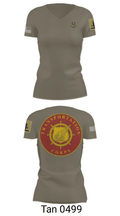 189th Transportation Company 46520683 Women's Short Sleeve V-neck Shirt - 35