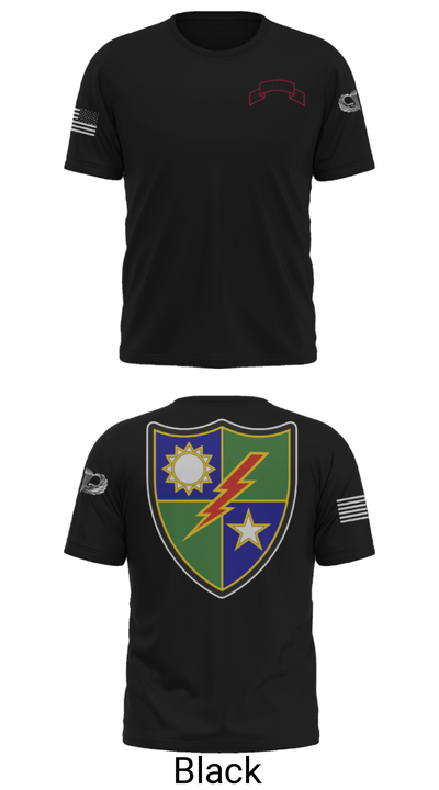 75th Ranger Regiment 53638422 Old School Cotton Feel Shirt - 30