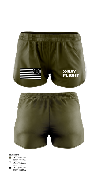 Womens Shorts, X-Ray Flight, Air Force, Teamtime, Team time, sublimation, custom sports apparel, team uniforms, spirit wear, spiritwear, sports uniforms, custom shirts, team store, custom team store, fundraiser sports, apparel fundraiser